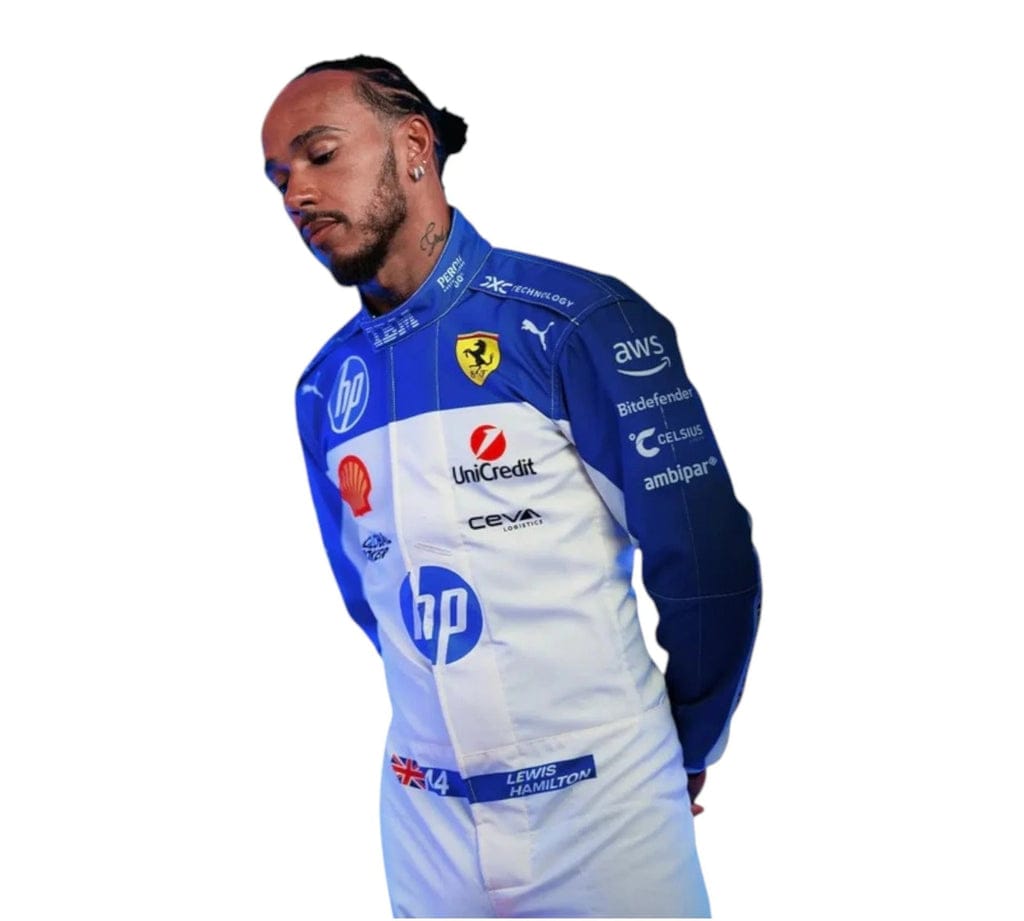 2025 Lewis Hamilton Ferrari HP Race Suit