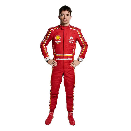 Charles Leclerc 2024 Race Suit Replica