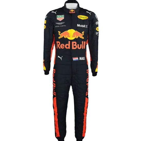 2018 Max Verstappen Red Bull Racing Suit