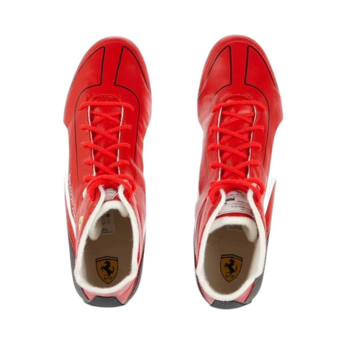 2022 Ferrari F1 Racing Shoes (Red) - Prix Racewears image 2