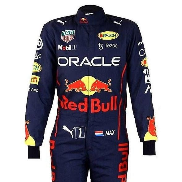 2022 Max Verstappen Red Bull Honda F1 Racing Suit – Official Team Gear – Speedx Crafts