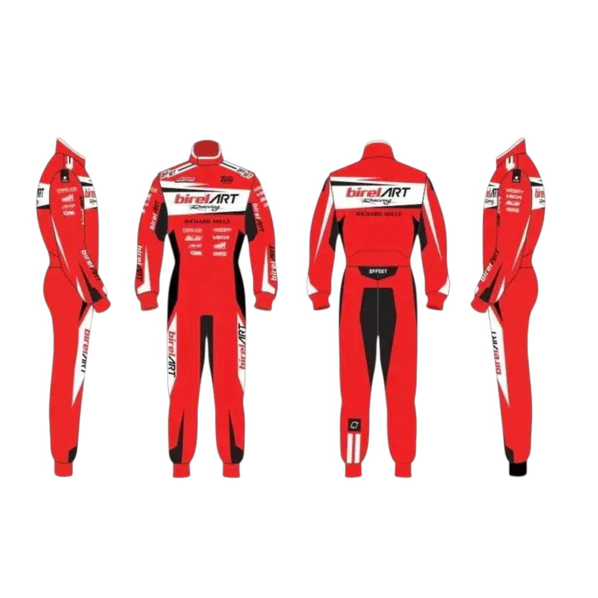 2023 Birel Art Go Kart Racing Suit - Prix Racewears image 5