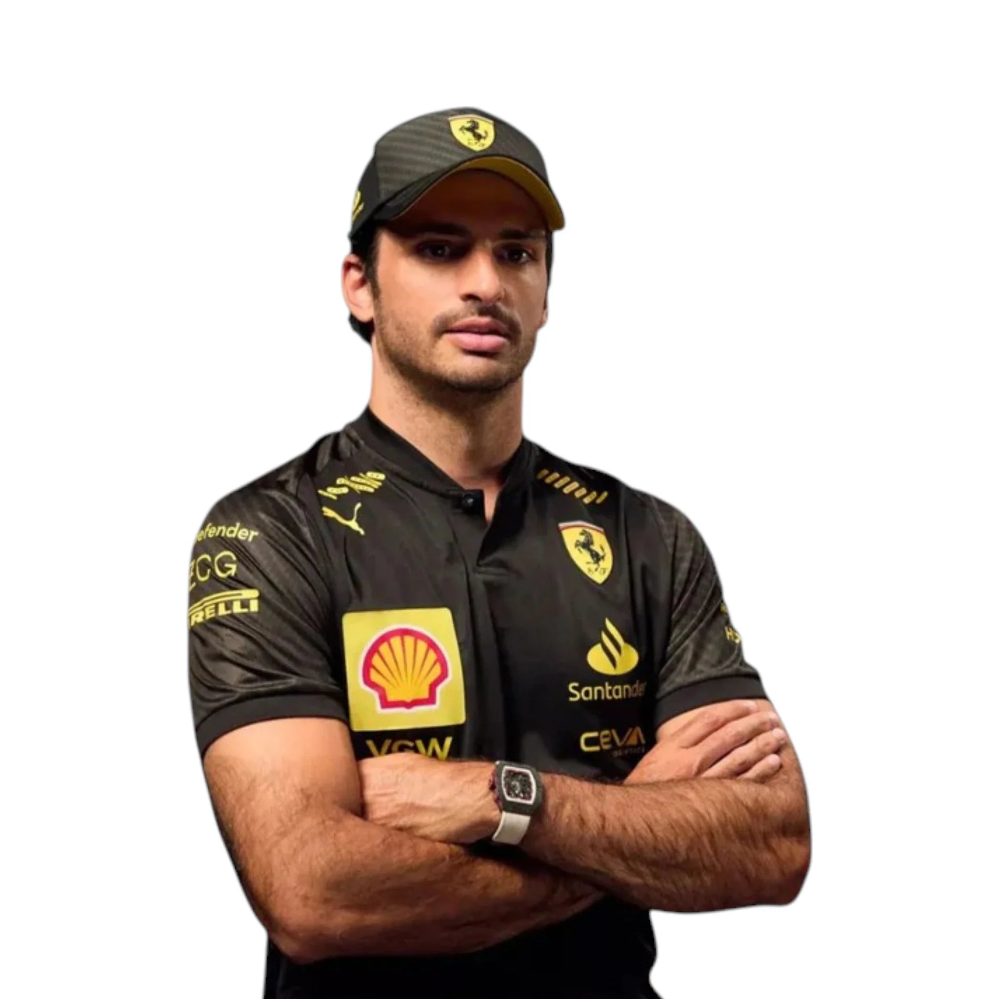 2023 Ferrari Monza GP F1 Racing T-Shirt - Prix Racewears image 3