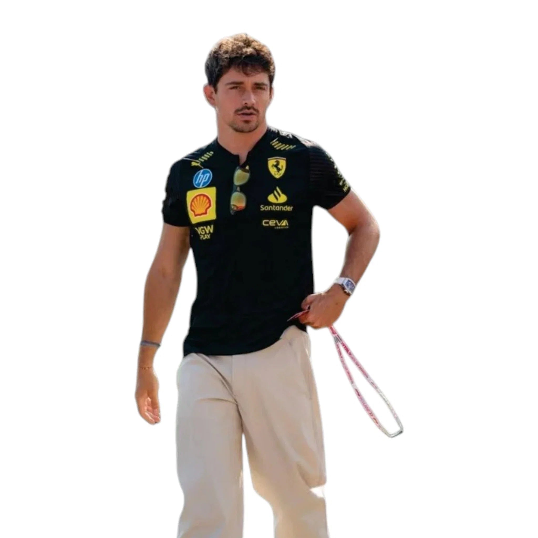 2024 Ferrari Monza GP F1 Racing T-Shirt - Prix Racewears image 3