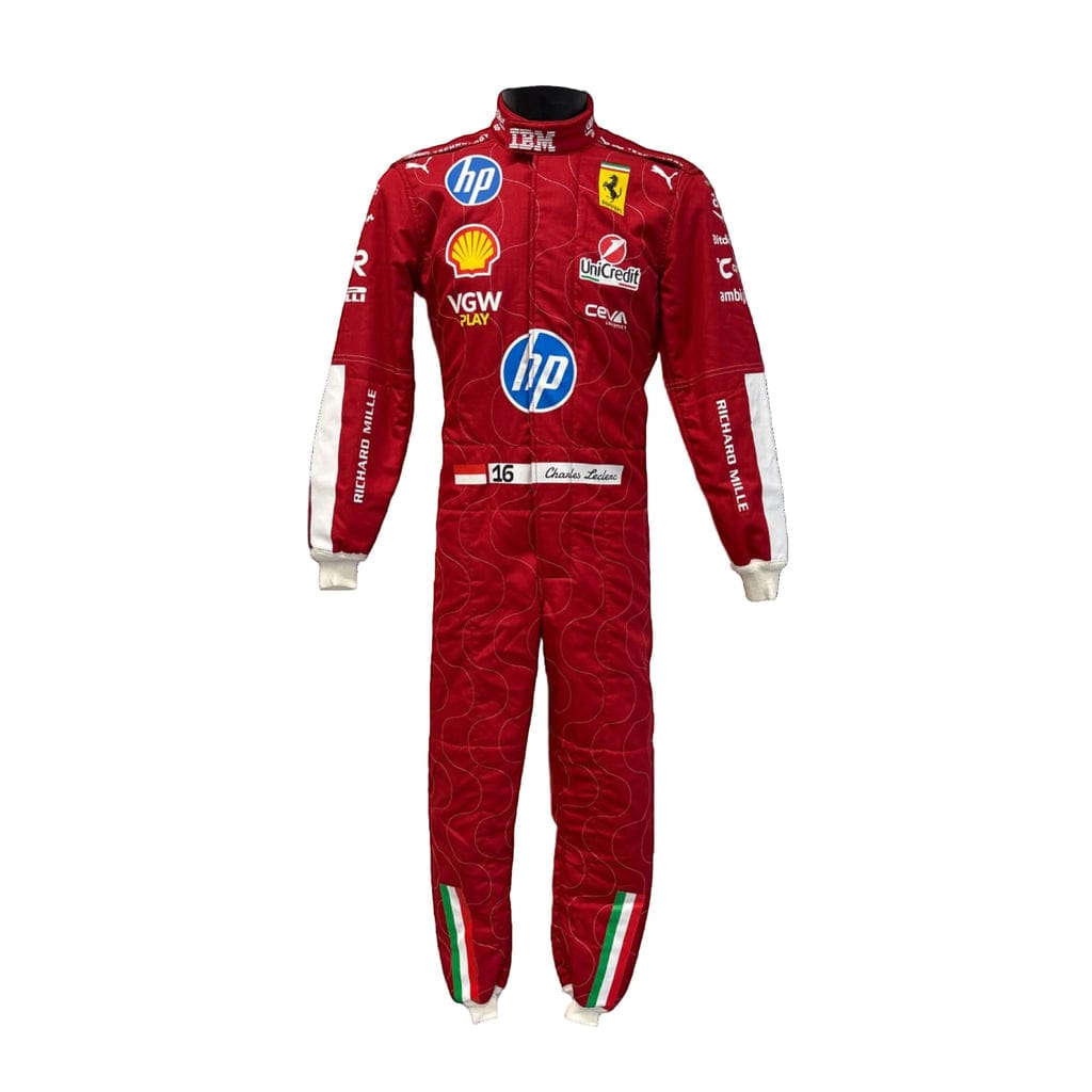 2025 Charles Leclerc Scuderia Ferrari HP Monza GP F1 Race Suit