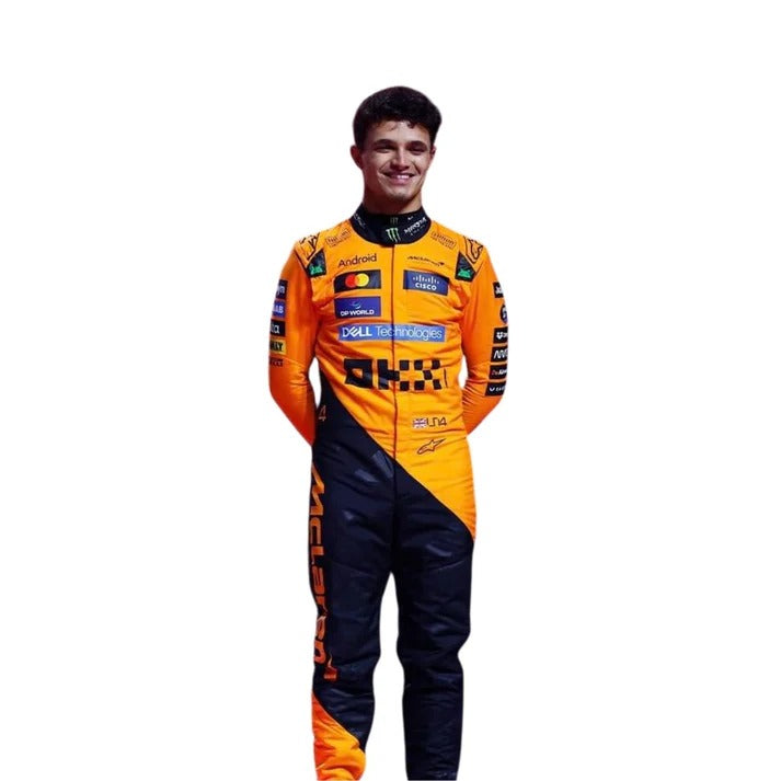 2025 F1 Racing Costume Worn by Lando Norris & Oscar Piastri