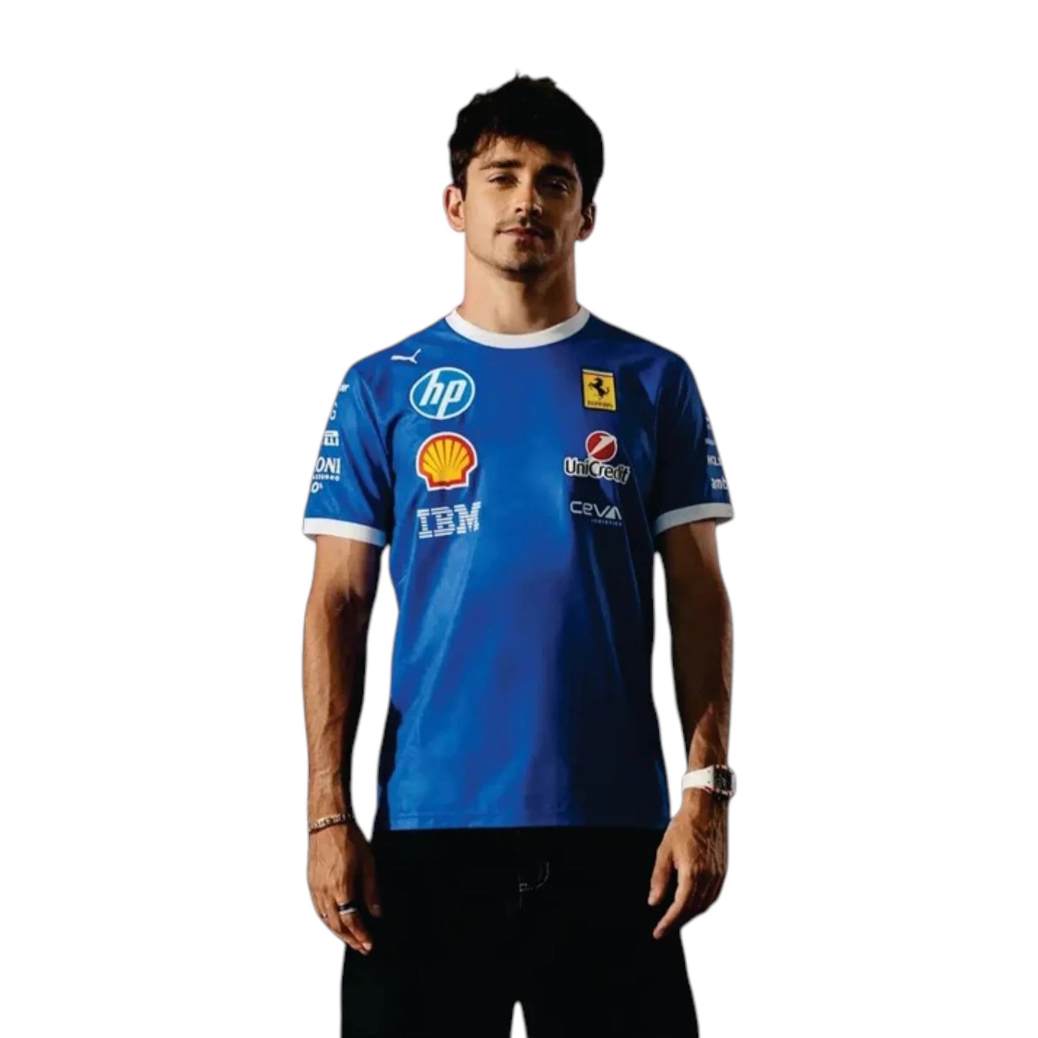2025 Ferrari Monza GP F1 Racing T-Shirt - Prix Racewears image 1