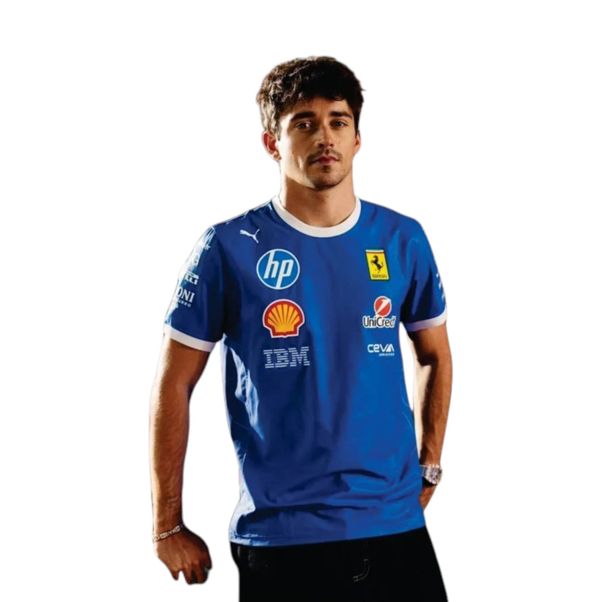 2025 Ferrari Monza GP F1 Racing T-Shirt - Prix Racewears image 2
