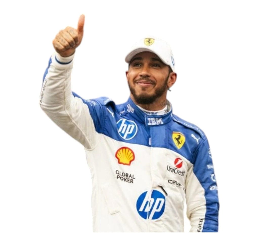 2025 Lewis Hamilton Ferrari HP Race Suit