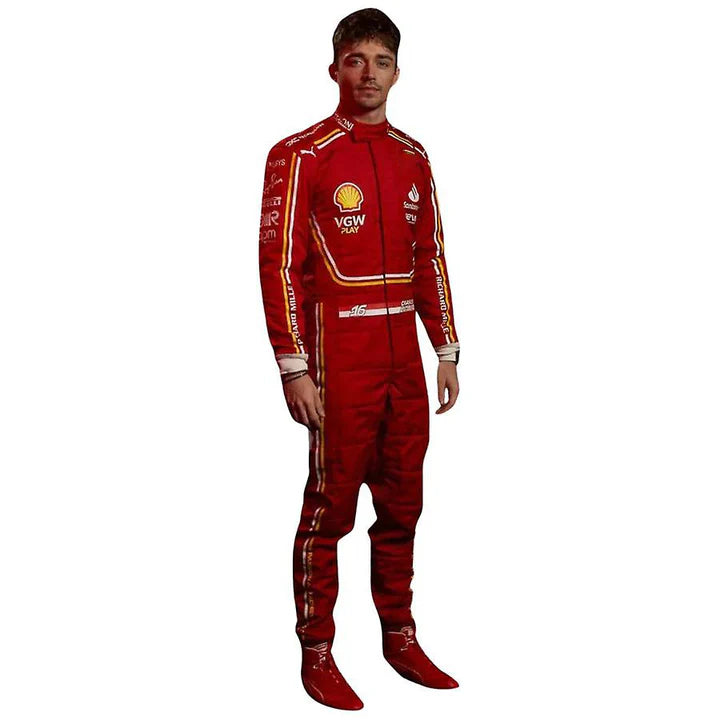 Charles Leclerc 2024 Race Suit Replica