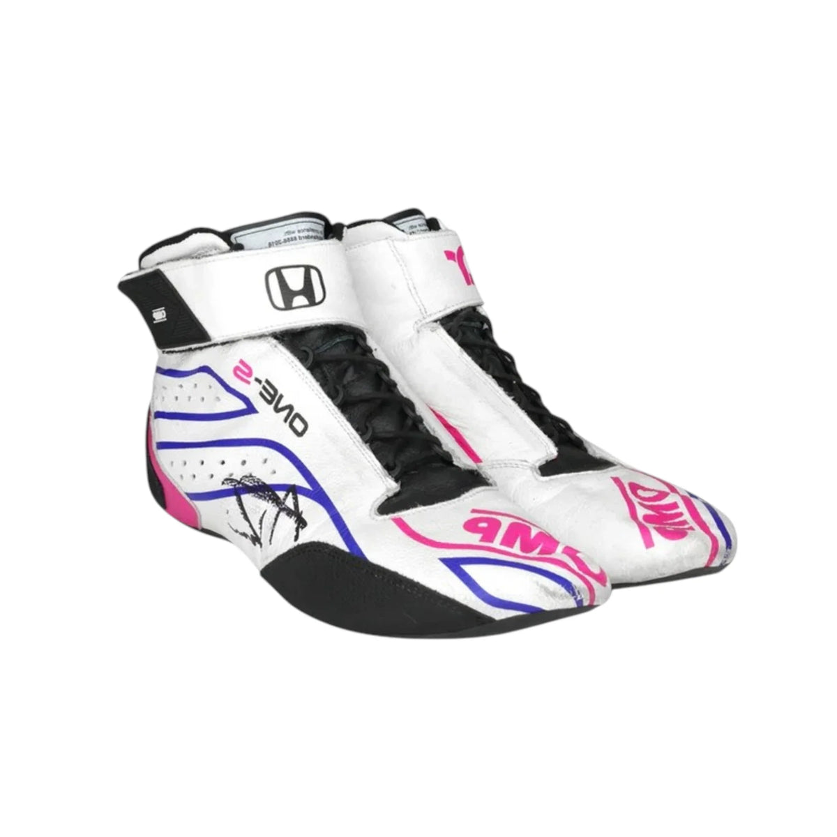 Alexander Rossi 2022 OMP One-S Gallagher GP Racing Shoes - Prix Racewears image 1