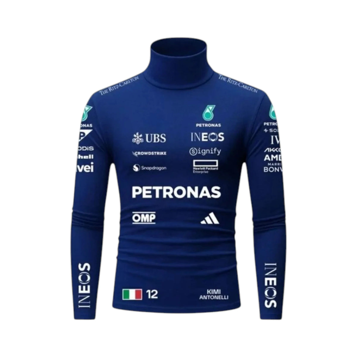 Andrea Kimi Antonelli 2026 Mercedes-AMG Petronas F1 Undershirt - Prix Racewears image 3