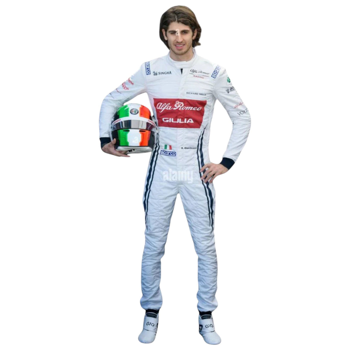 Antonio Giovinazzi 2019 Alfa Romeo F1 Race Suit - Prix Racewears image 1