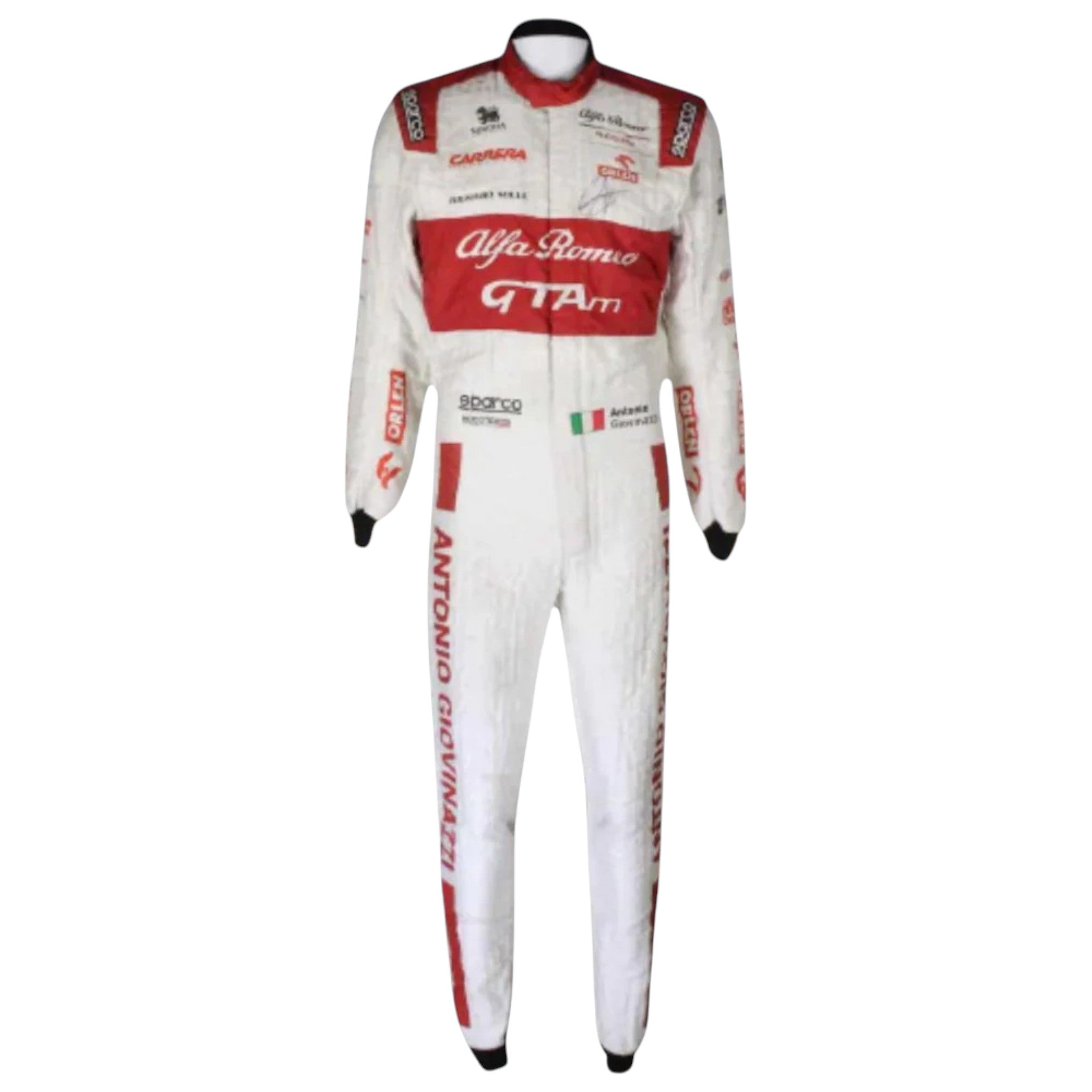 Antonio Giovinazzi 2020 Alfa Romeo F1 Race Suit - Prix Racewears image 1