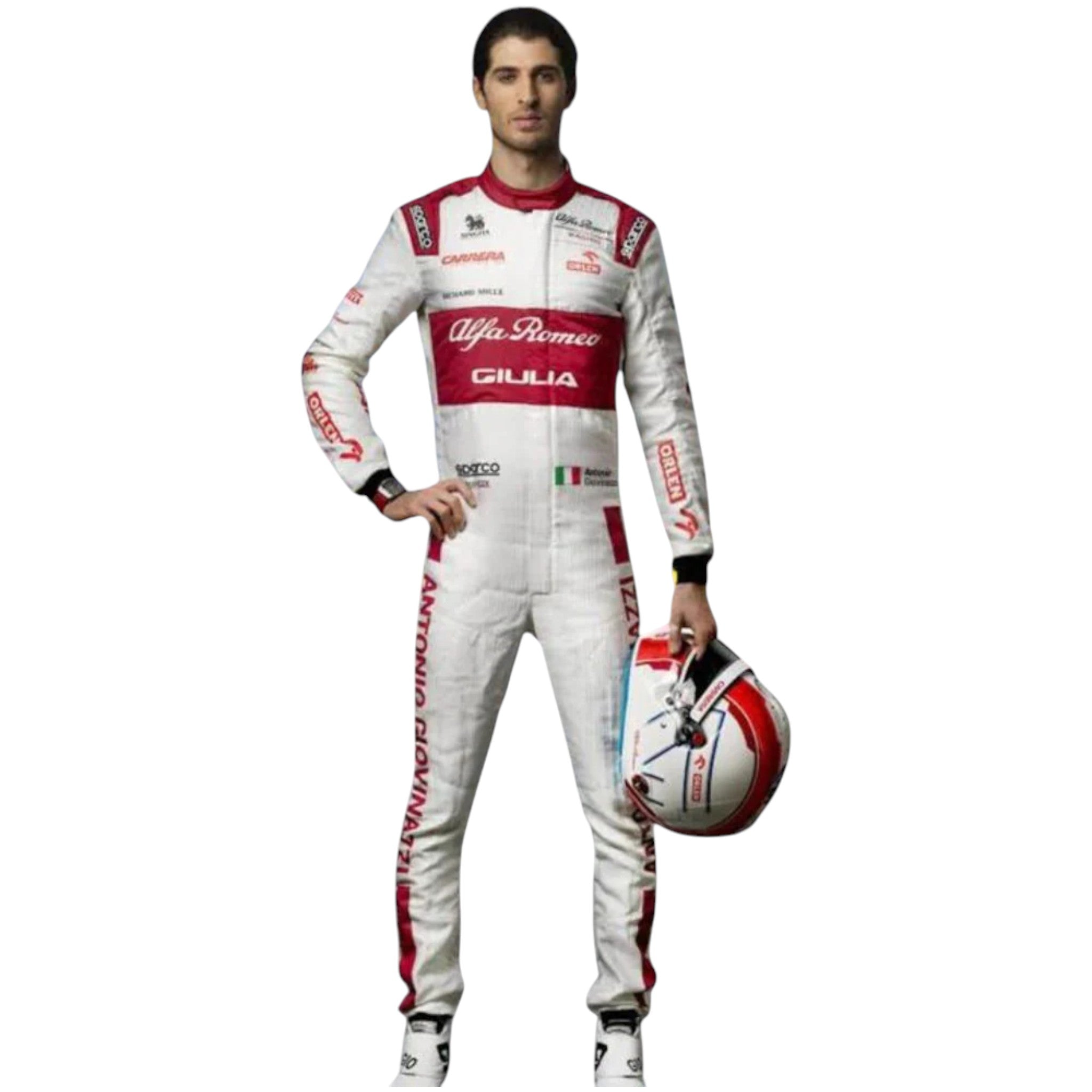 Antonio Giovinazzi 2020 Alfa Romeo F1 Race Suit - Prix Racewears image 2