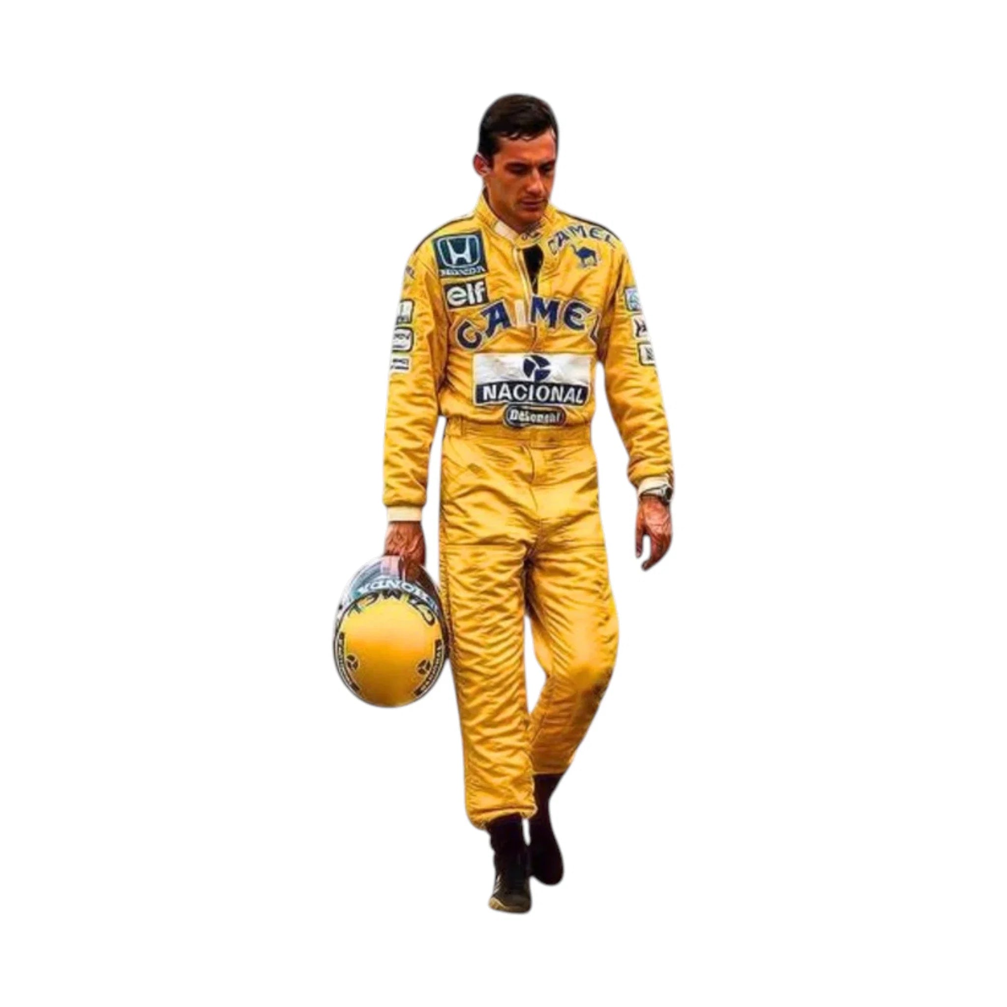 Ayrton Senna 1987 Lotus F1 Racing Suit - Prix Racewears image 1