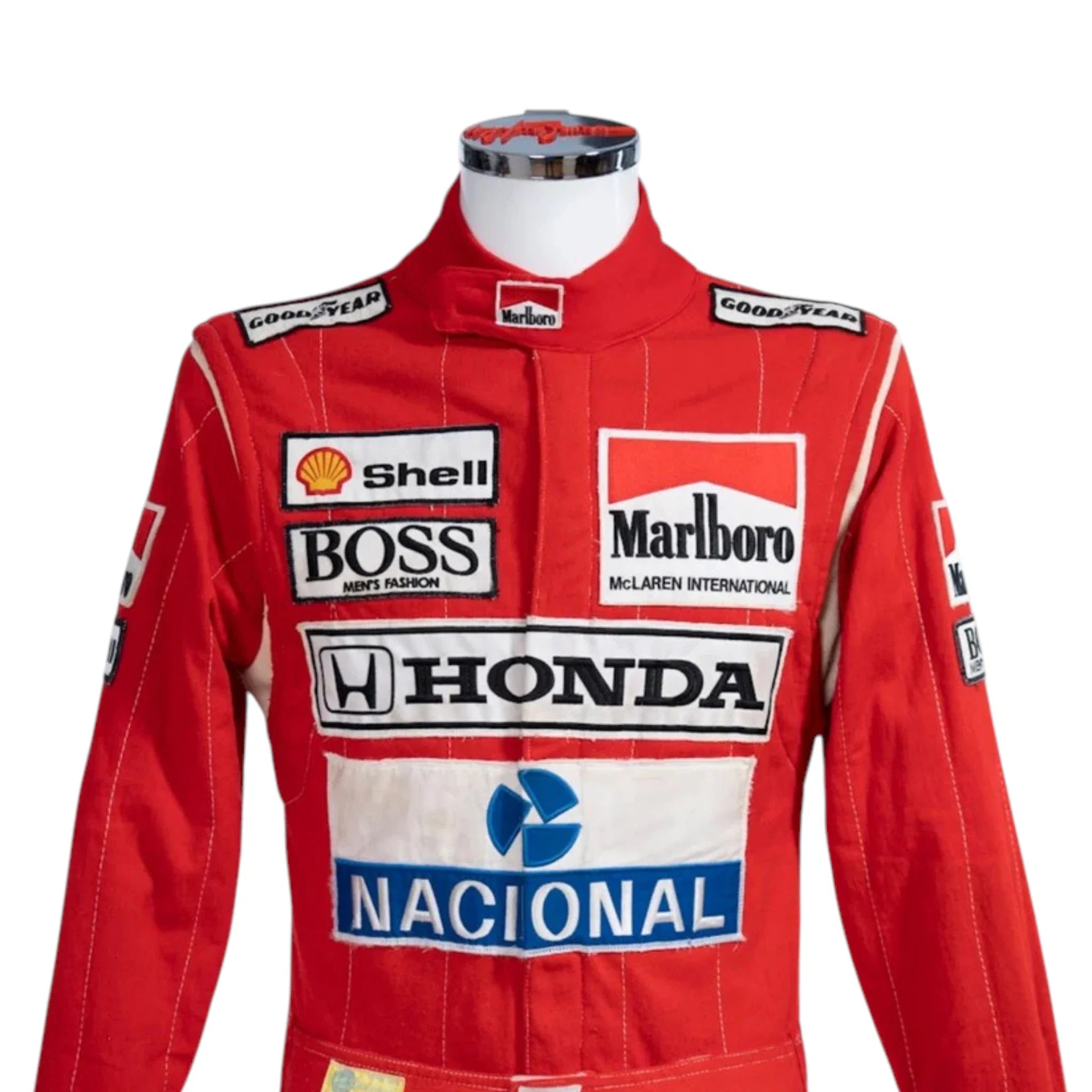 Ayrton Senna 1988 McLaren F1 Racing Suit - Prix Racewears image 3