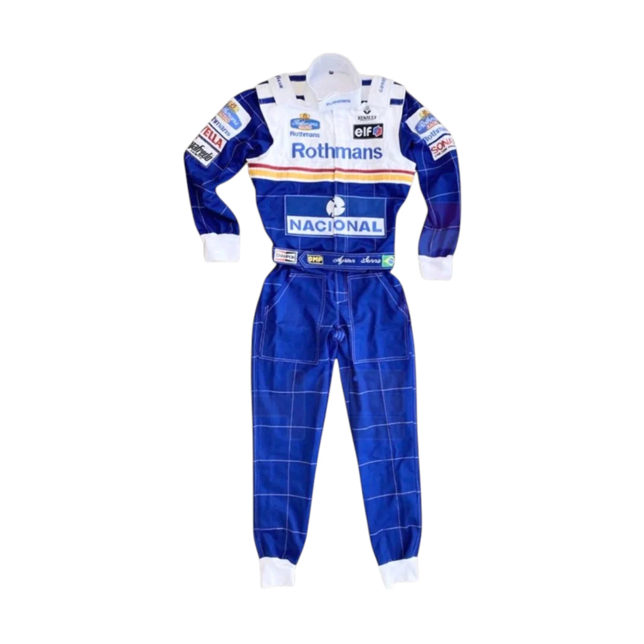 Ayrton Senna 1994 Williams F1 Racing Suit - Prix Racewears image 2