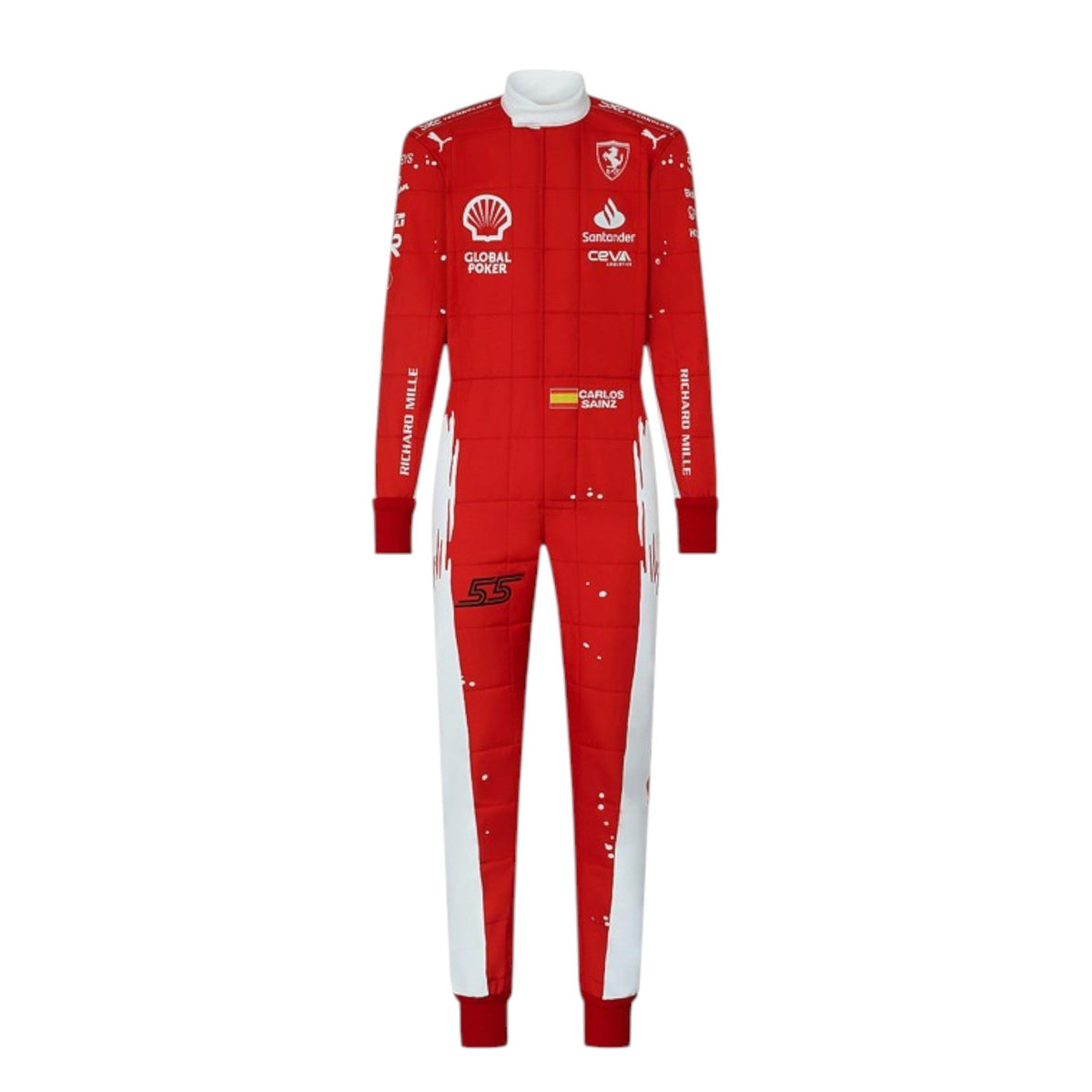Carlos Sainz 2023 Ferrari (Las Vegas GP Special Edition) F1 Race Suit - Prix Racewears image 2