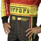 Carlos Sainz 2023 Ferrari Monza GP F1 Race Suit - Prix Racewears image 3