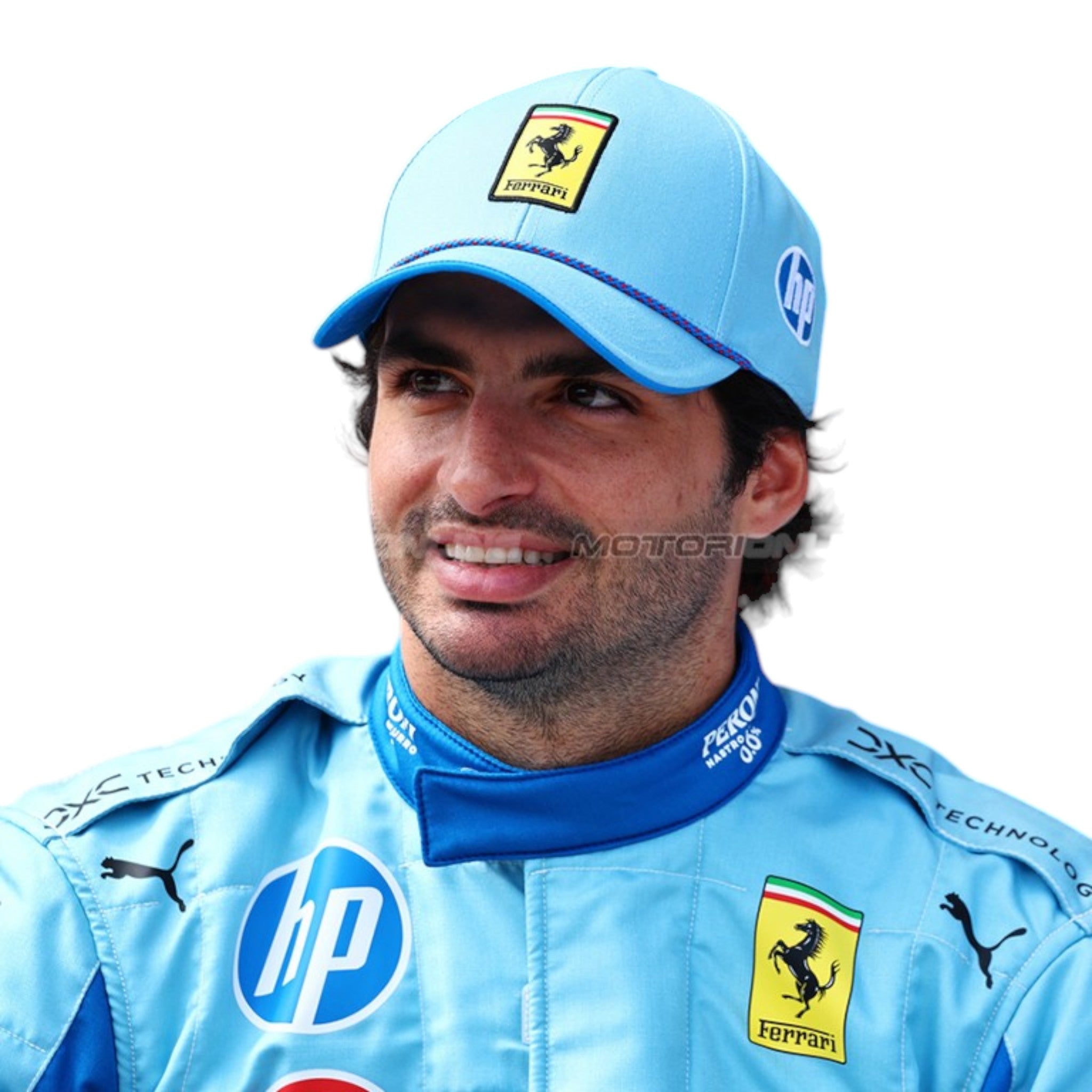 Carlos Sainz 2024 Ferrari Miami GP F1 Race Suit - Prix Racewears image 2