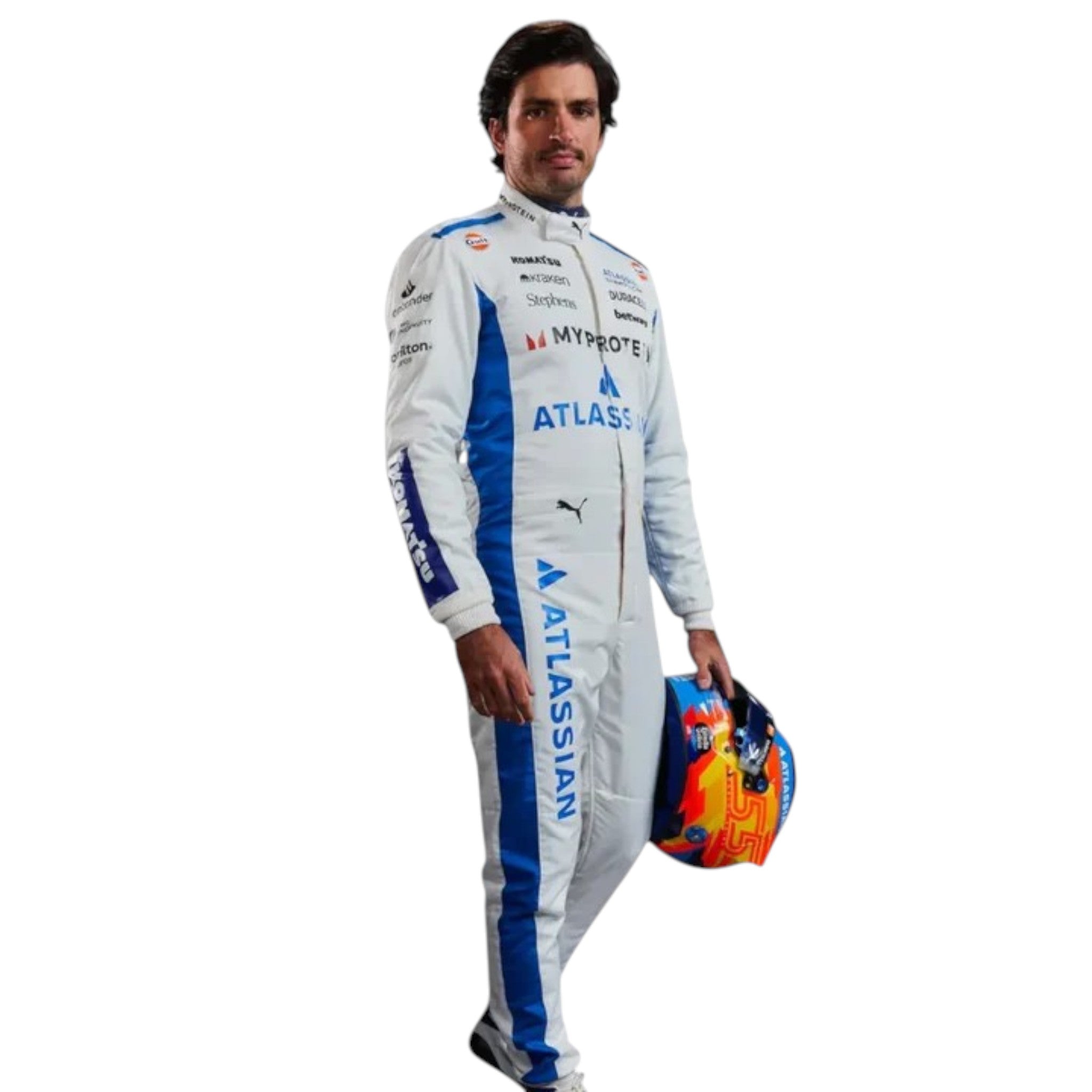 Carlos Sainz 2025 Williams F1 Race Suit - Prix Racewears image 2