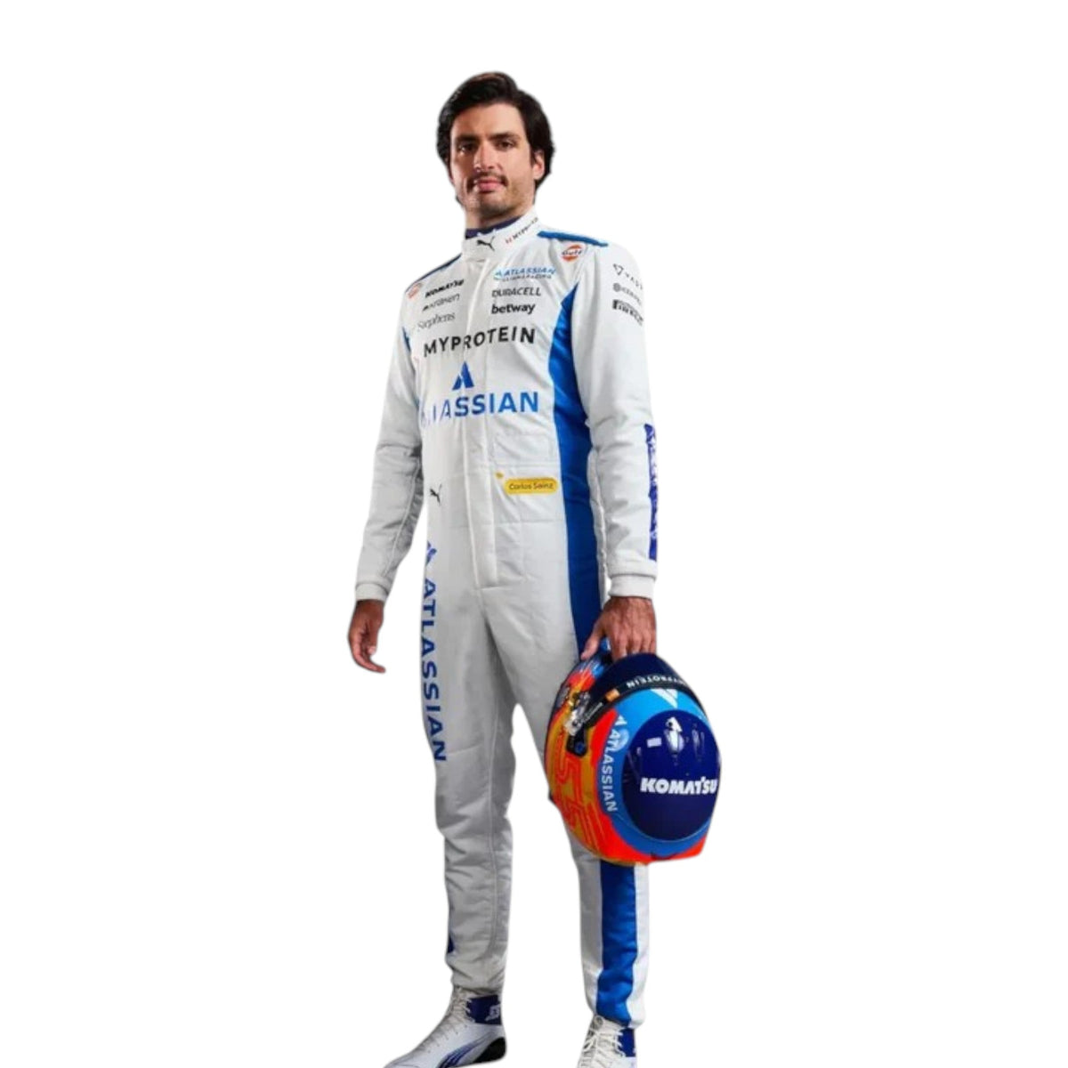 Carlos Sainz 2025 Williams F1 Race Suit - Prix Racewears image 3
