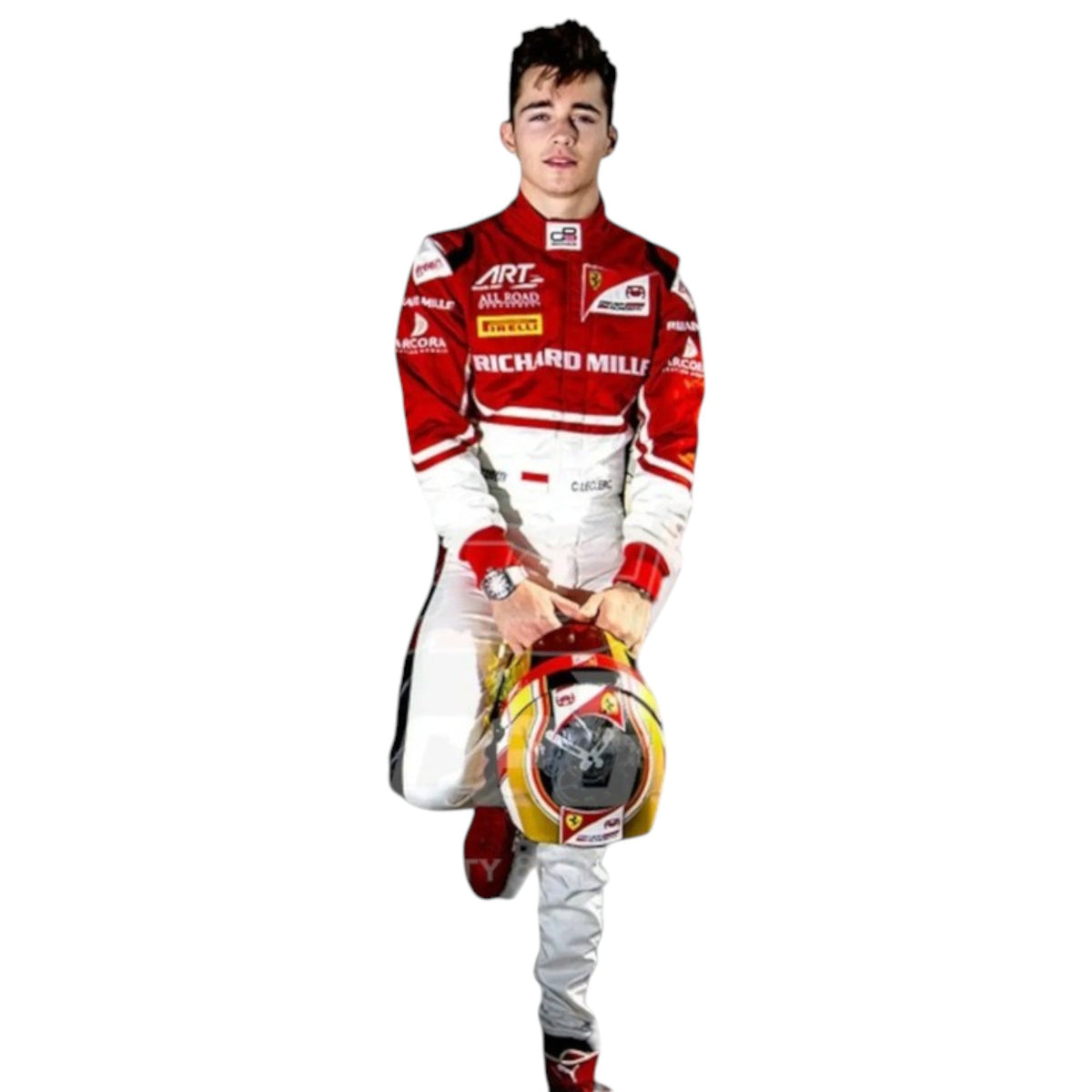 Charles Leclerc 2016 Ferrari F1 Race Suit - Prix Racewears image 1