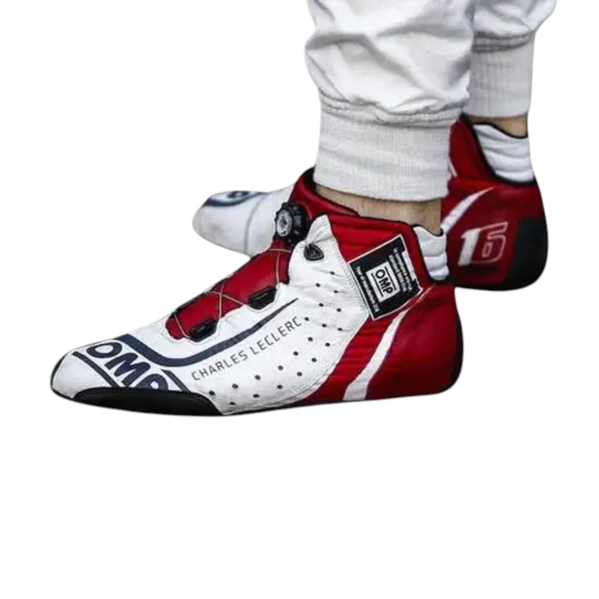 Charles Leclerc 2018 Alfa Romeo F1 Racing Shoes - Prix Racewears image 1