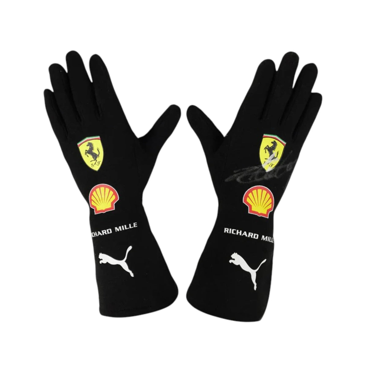 Charles Leclerc 2021 Ferrari F1 Racing Gloves - Prix Racewears image 1