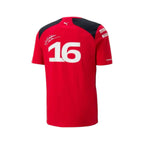 Charles Leclerc 2023 Ferrari F1 Racing Driver T-Shirt - Prix Racewears image 2