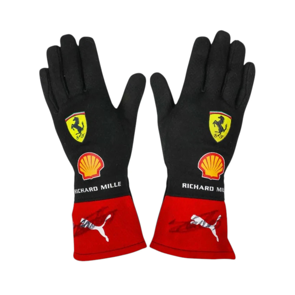 Charles Leclerc 2023 Ferrari F1 Racing Gloves - Prix Racewears image 1