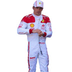 Charles Leclerc 2023 Ferrari Monaco GP F1 Race Suit - Prix Racewears image 1