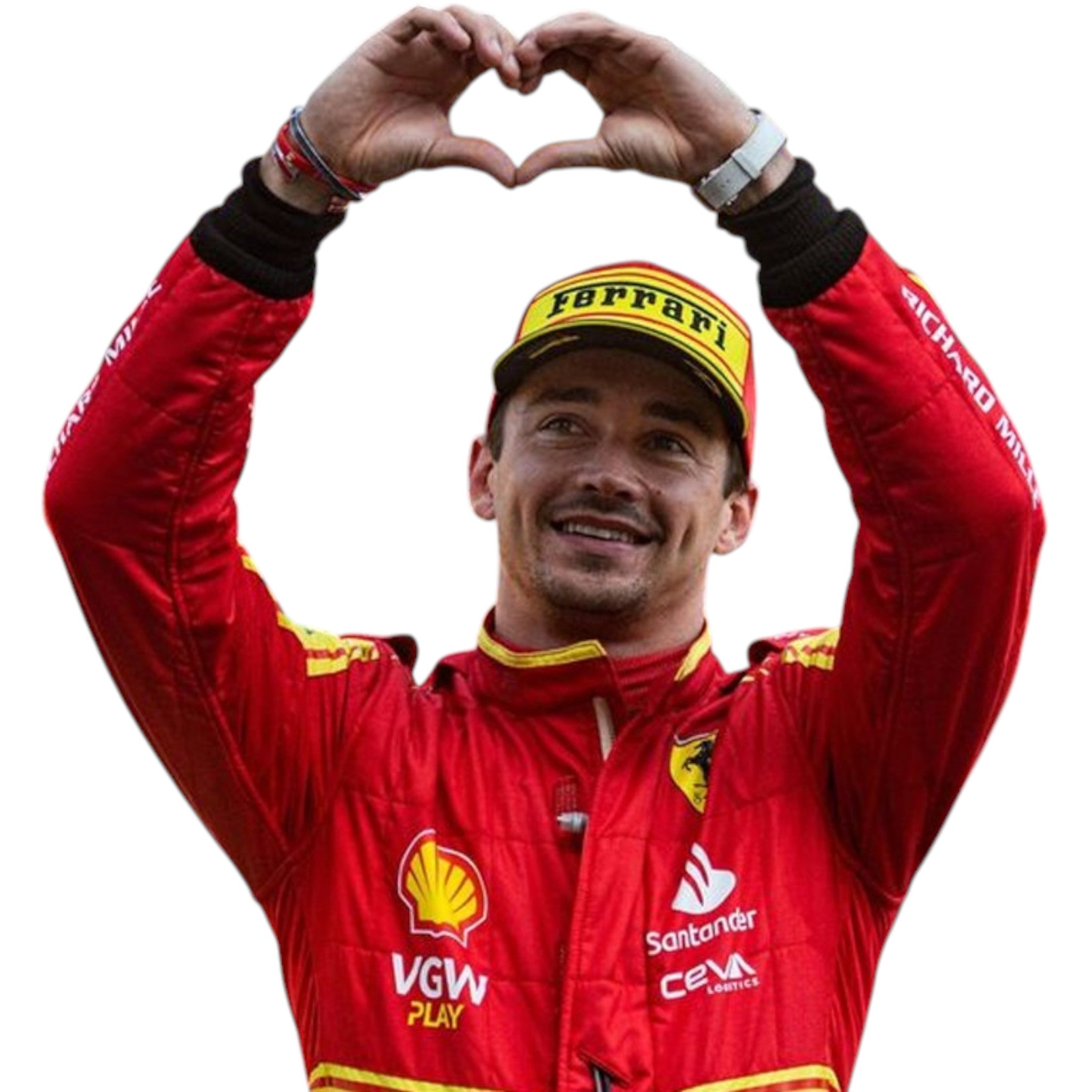 Charles Leclerc 2023 Ferrari Monza GP F1 Race Suit - Prix Racewears image 3
