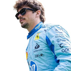Charles Leclerc 2024 Ferrari Miami GP F1 Race Suit - Prix Racewears image 4