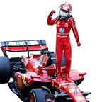Charles Leclerc 2024 Ferrari Monaco GP F1 Race Suit - Prix Racewears image 1