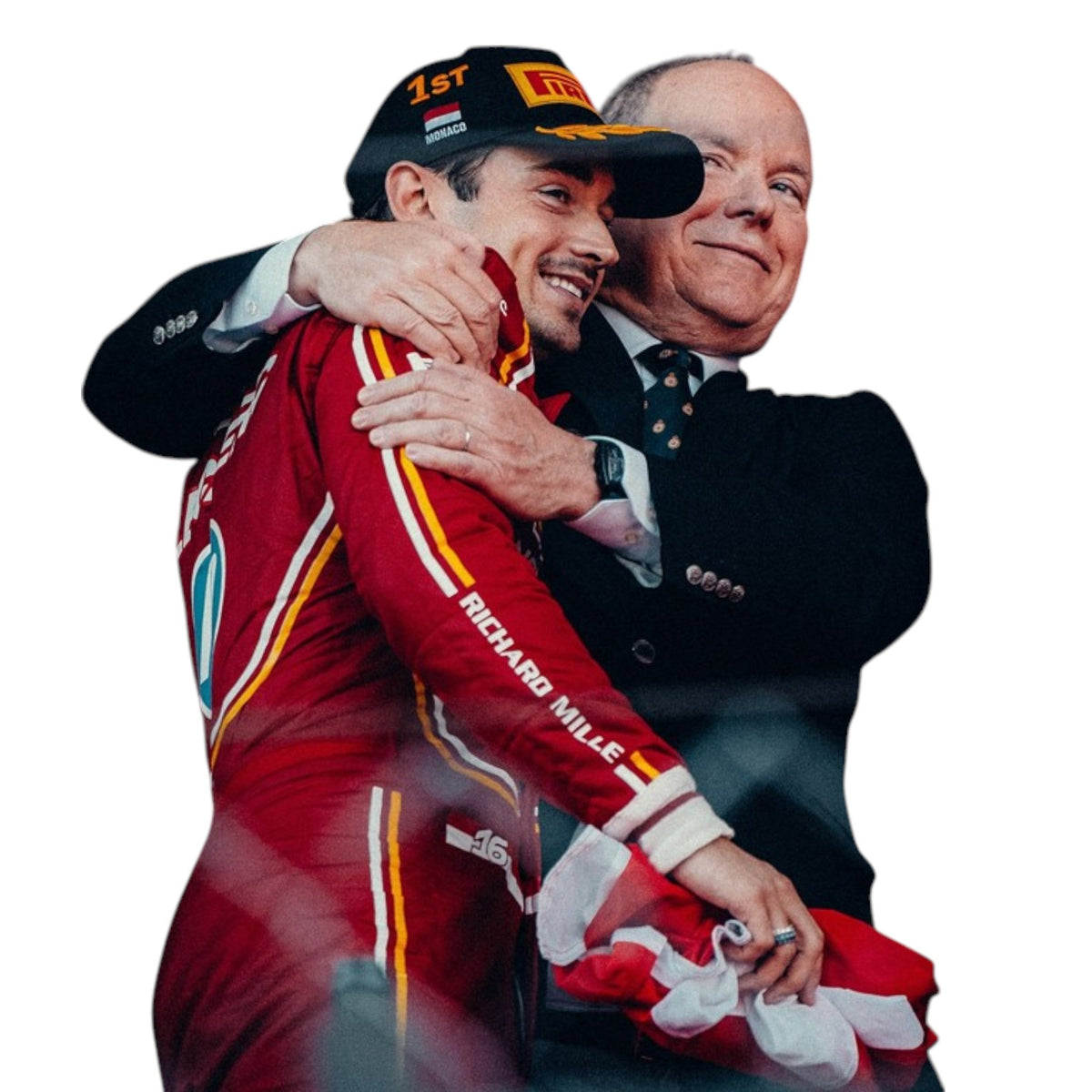 Charles Leclerc 2024 Ferrari Monaco GP F1 Race Suit - Prix Racewears image 5