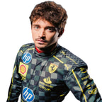 Charles Leclerc 2024 Ferrari Monza GP F1 Race Suit - Prix Racewears image 2