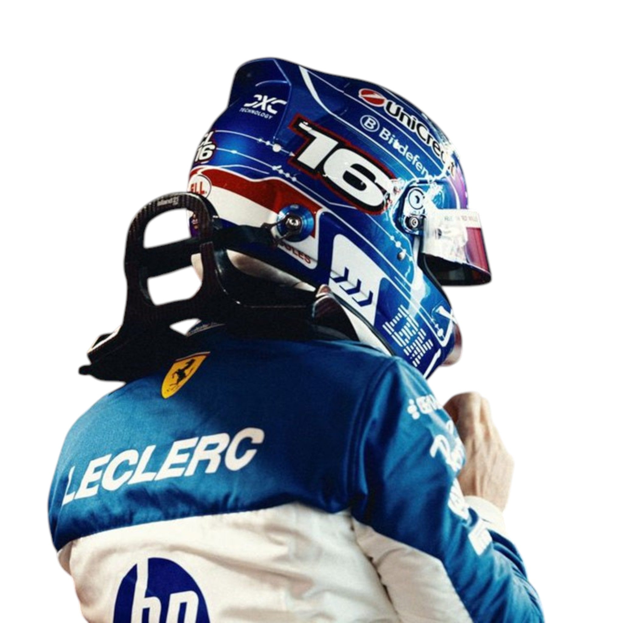 Charles Leclerc 2025 Ferrari Miami GP F1 Race Suit - Prix Racewears image 3