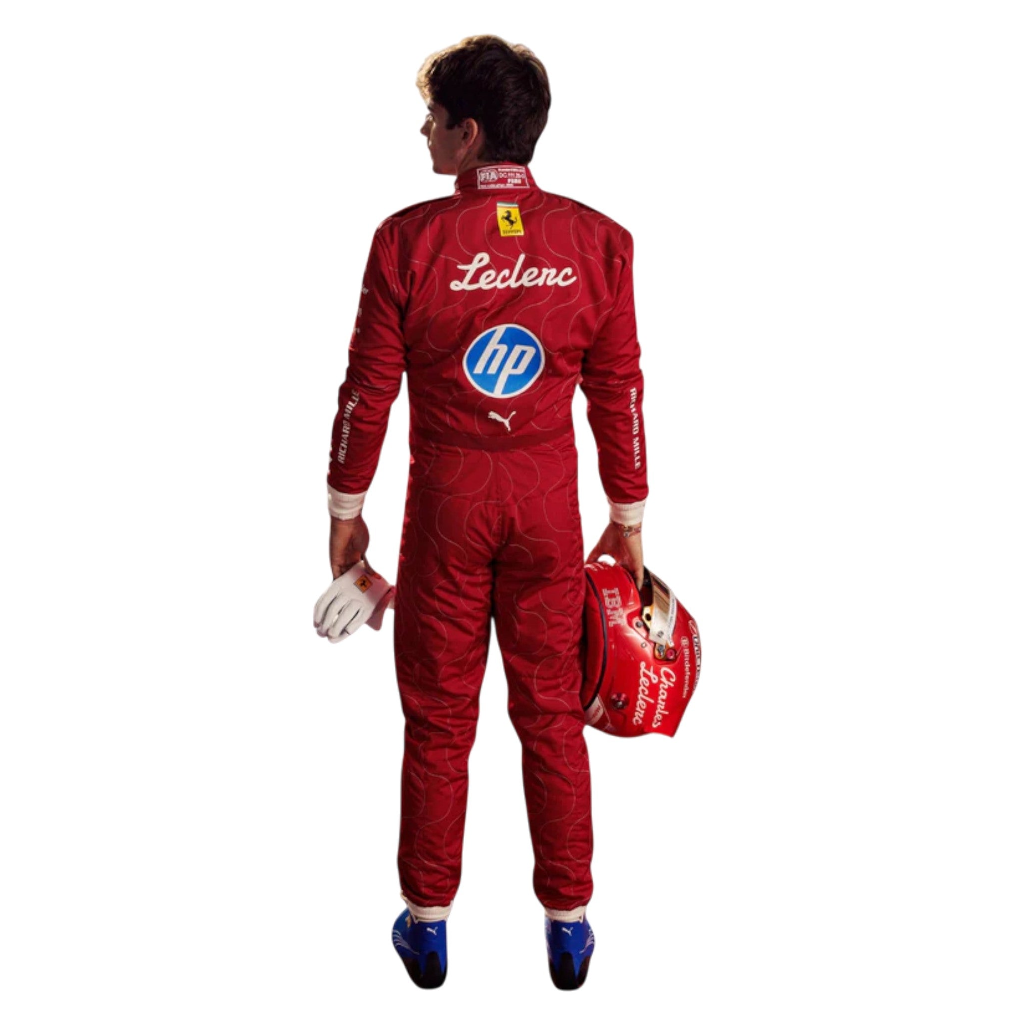 Charles Leclerc 2025 Ferrari Monza GP F1 Race Suit - Prix Racewears image 2