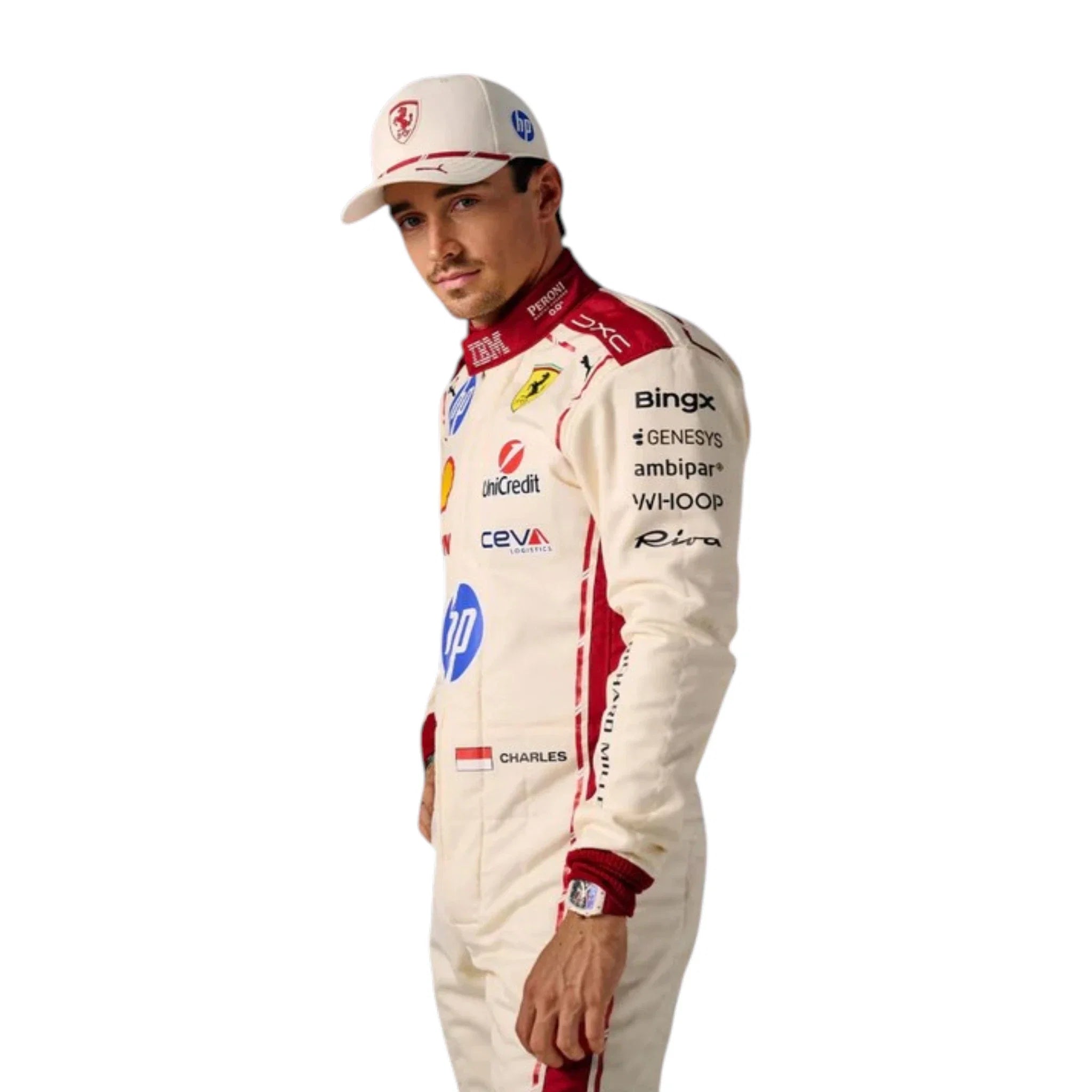 Charles Leclerc 2026 Ferrari Monaco GP F1 Race Suit - Prix Racewears image 4