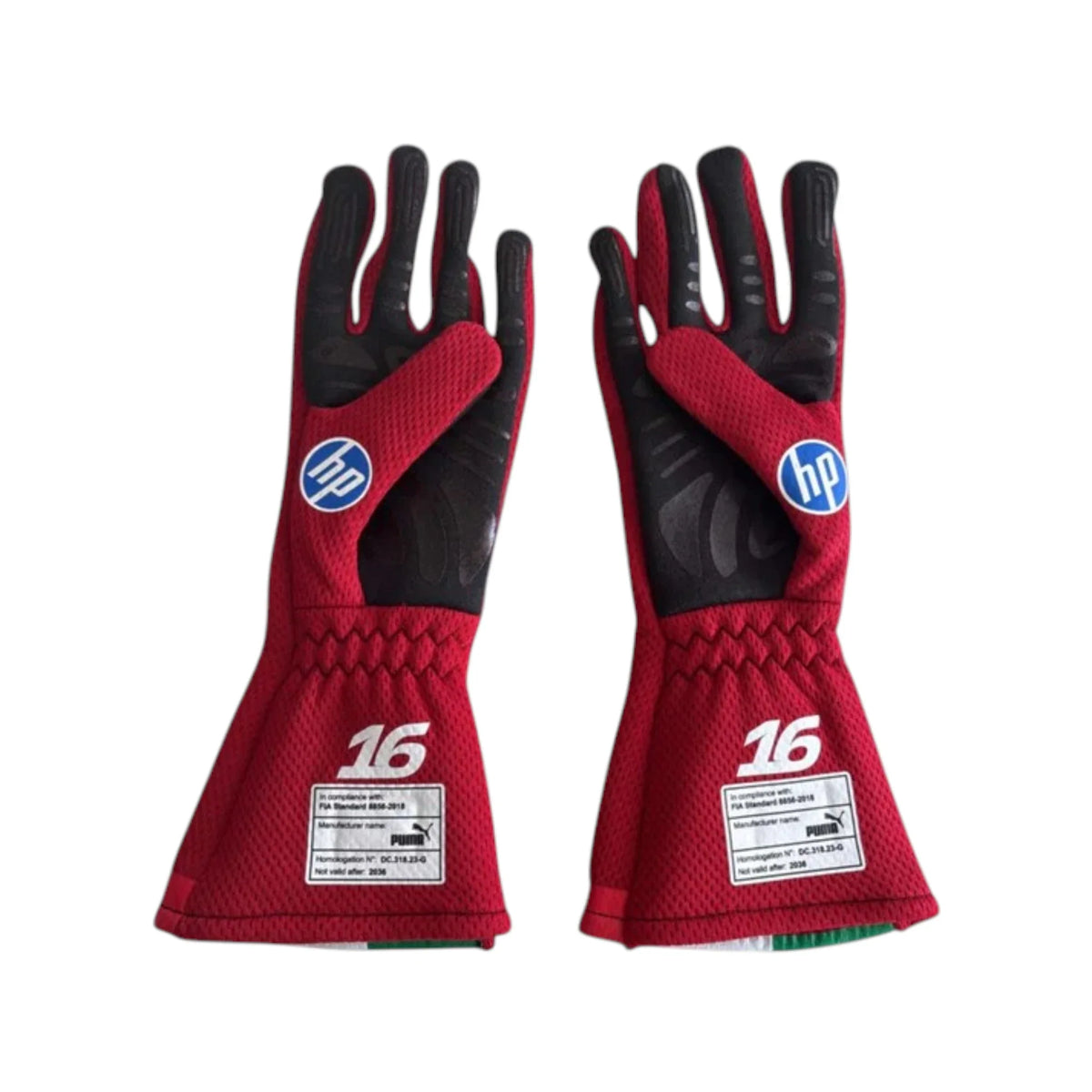 Charles Leclerc 2026 Ferrari Monaco GP F1 Racing Gloves - Prix Racewears image 2