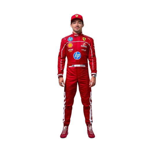 Charles Leclerc 2025 Race Suit Replica