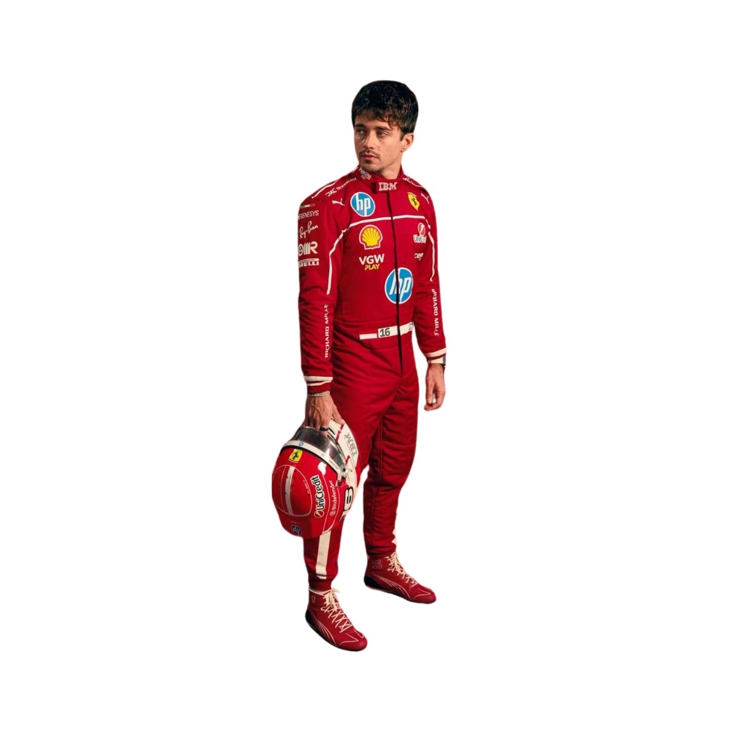 Charles Leclerc 2025 Race Suit Replica