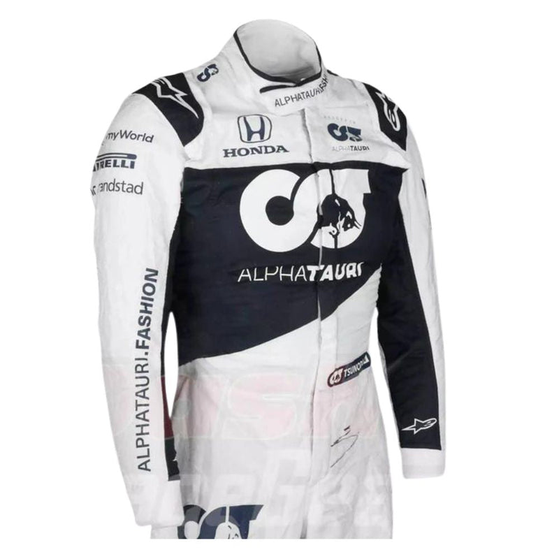 Costume Replica F1 Race Yuki Tsunoda AlphaTauri 2021