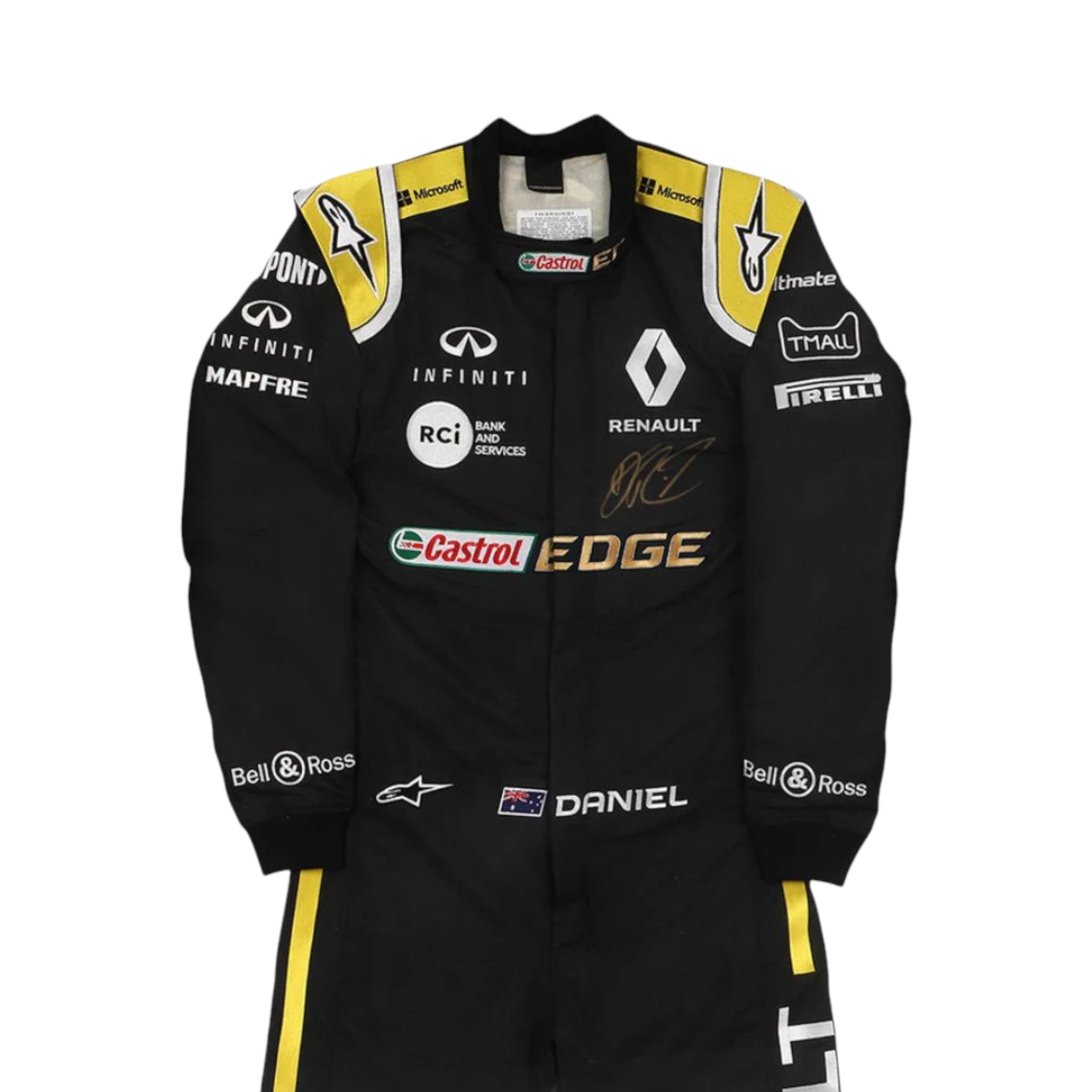 Daniel Ricciardo 2019 Renault F1 Race Suit - Prix Racewears image 3