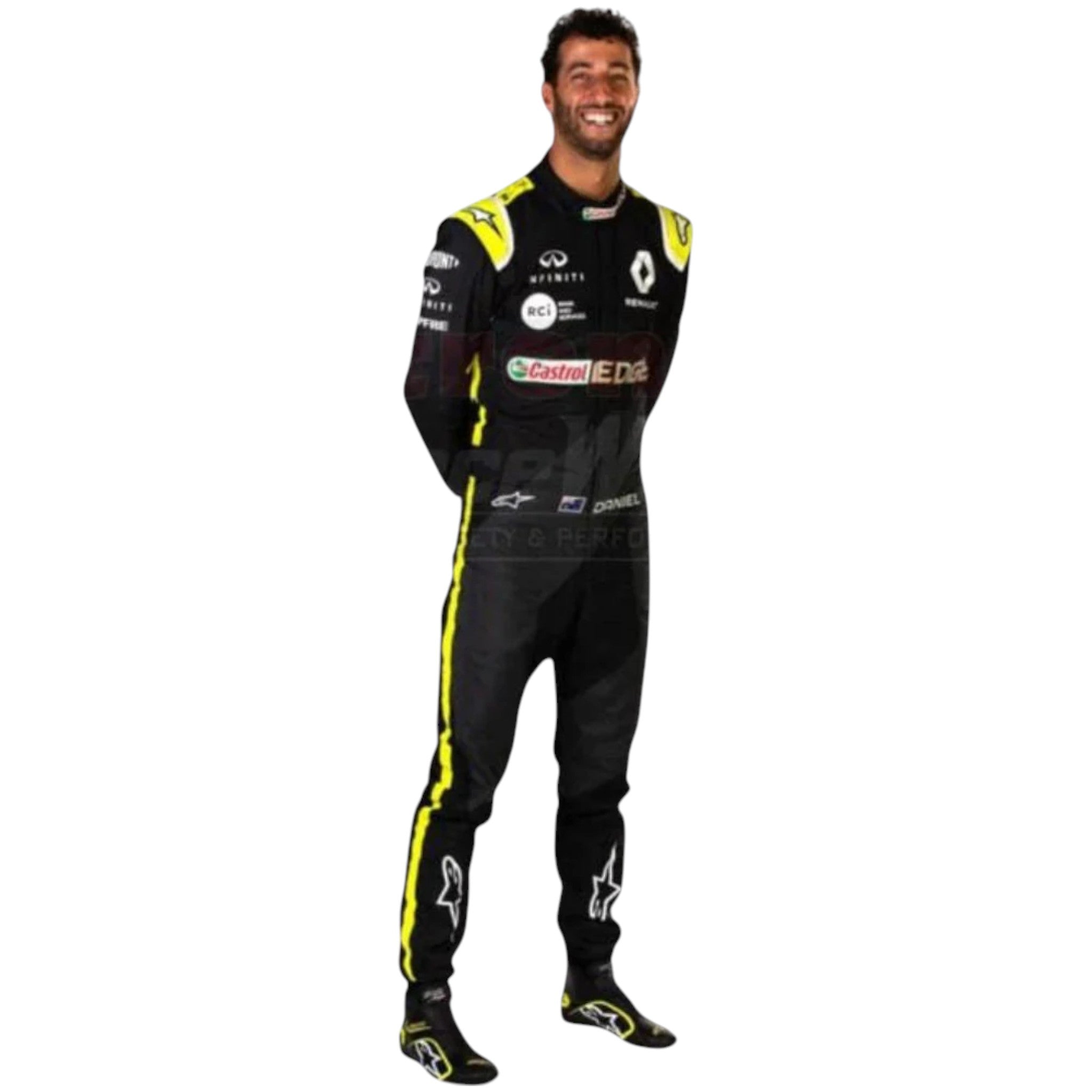 Daniel Ricciardo 2020 Renault F1 Race Suit - Prix Racewears image 1