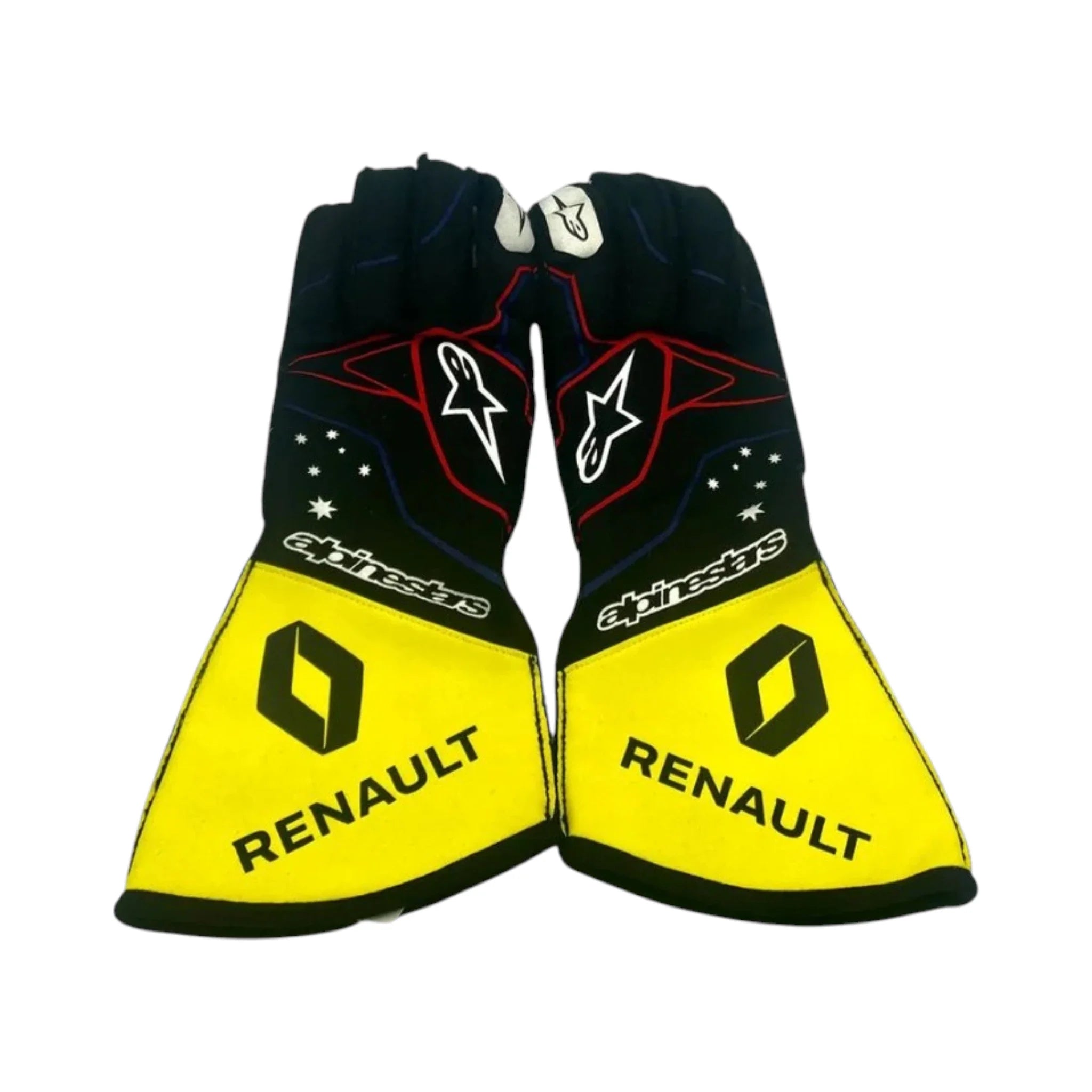 Daniel Ricciardo 2020 Renault F1 Racing Gloves - Prix Racewears image 1