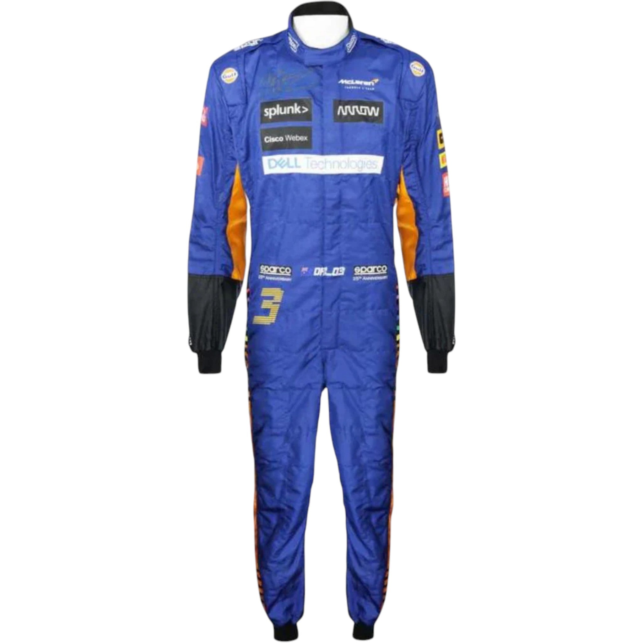 Daniel Ricciardo 2021 Mclaren F1 Race Suit - Prix Racewears image 1