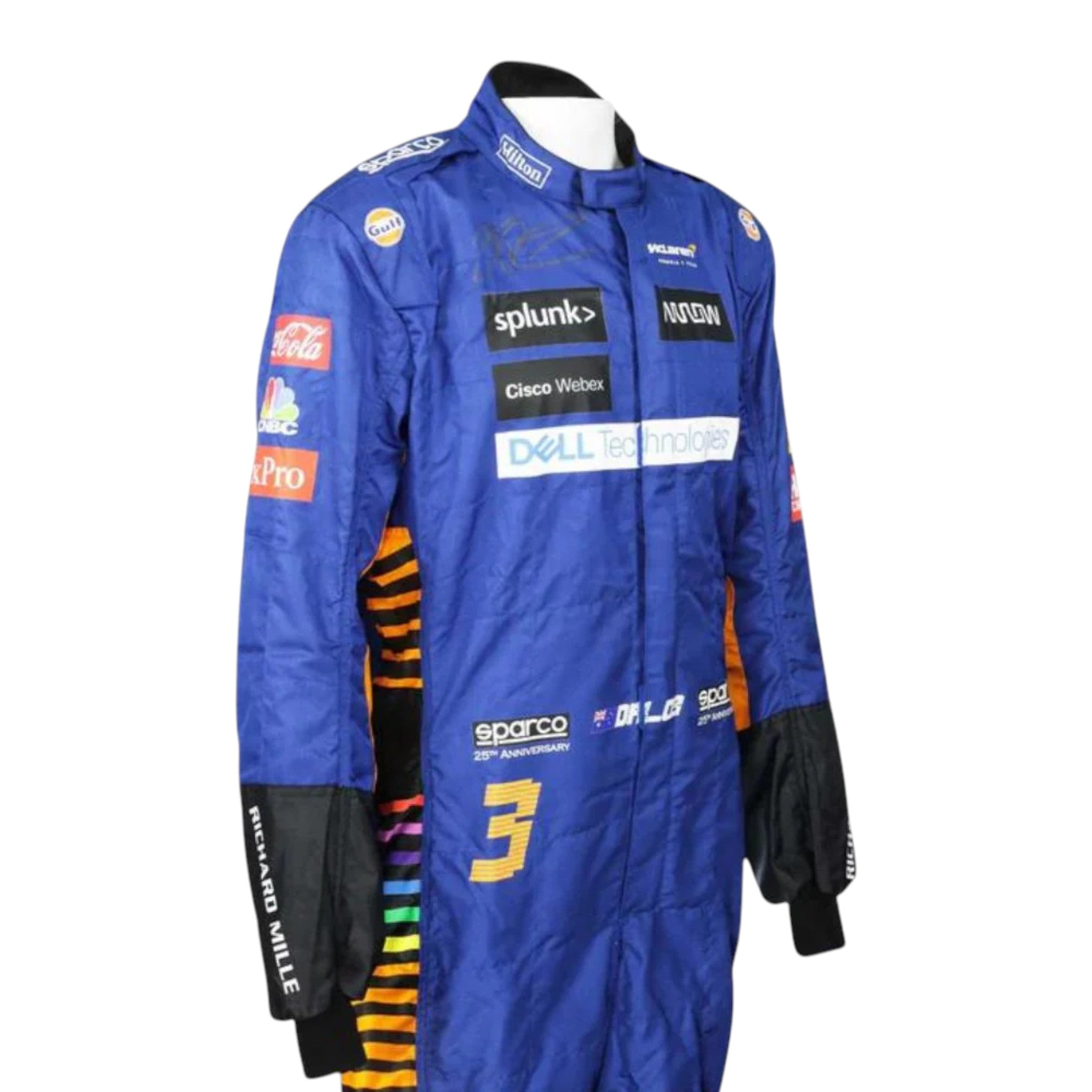 Daniel Ricciardo 2021 Mclaren F1 Race Suit - Prix Racewears image 4